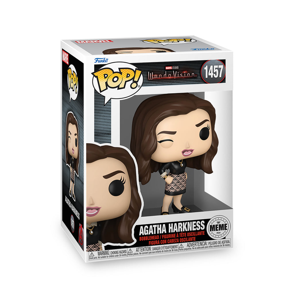 Productafbeelding WandaVision - Agatha Harkness Funko Pop Meme Bobblehead Figuur