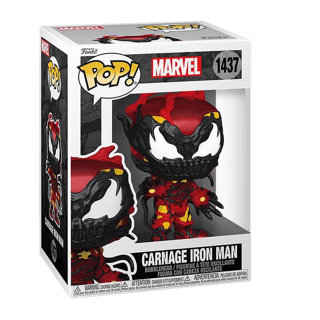 Productafbeelding Marvel - Carnage Iron Man Funko Pop Bobblehead Figuur