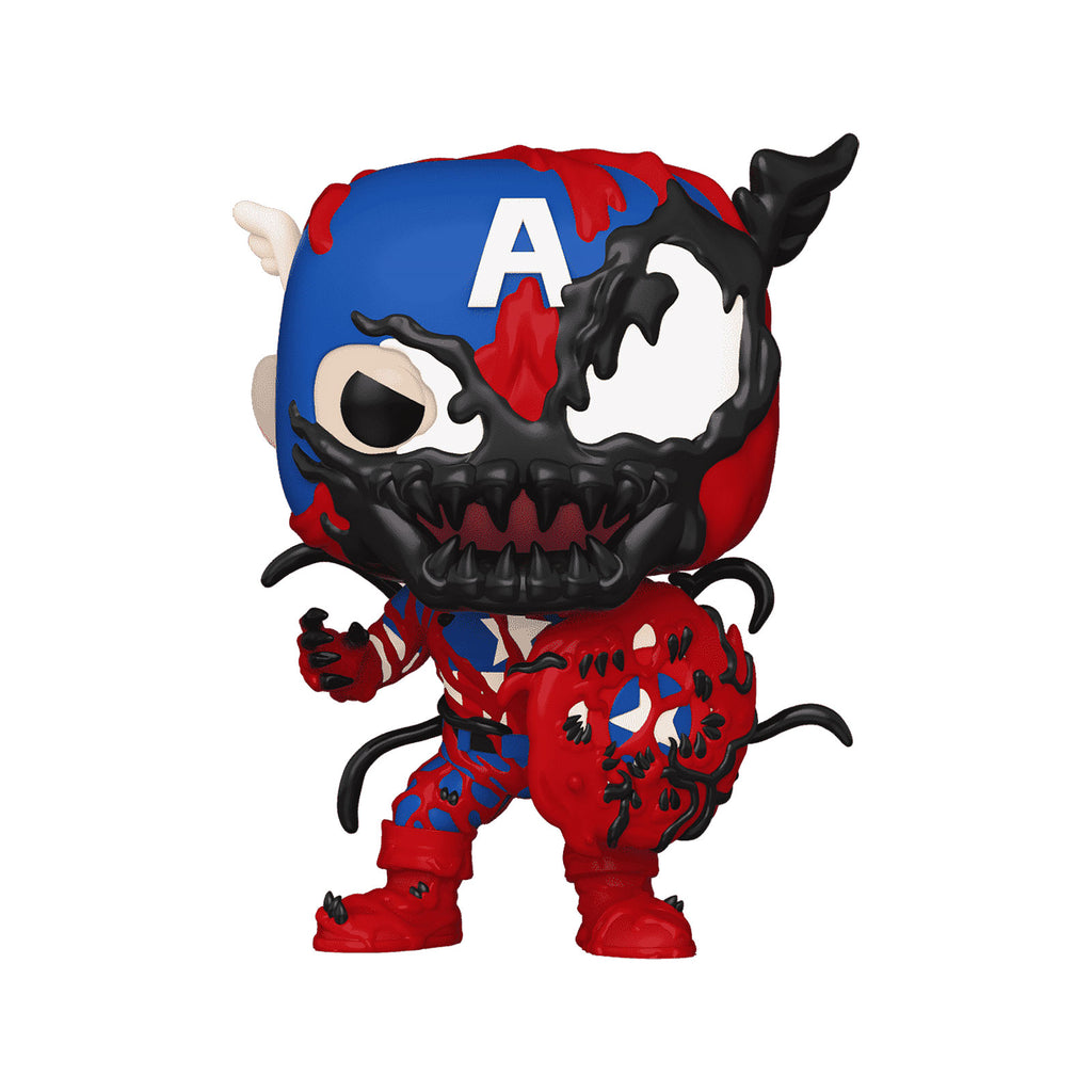 Productafbeelding Marvel - Carnage Captain America Funko Pop Schudhoofd Figuur