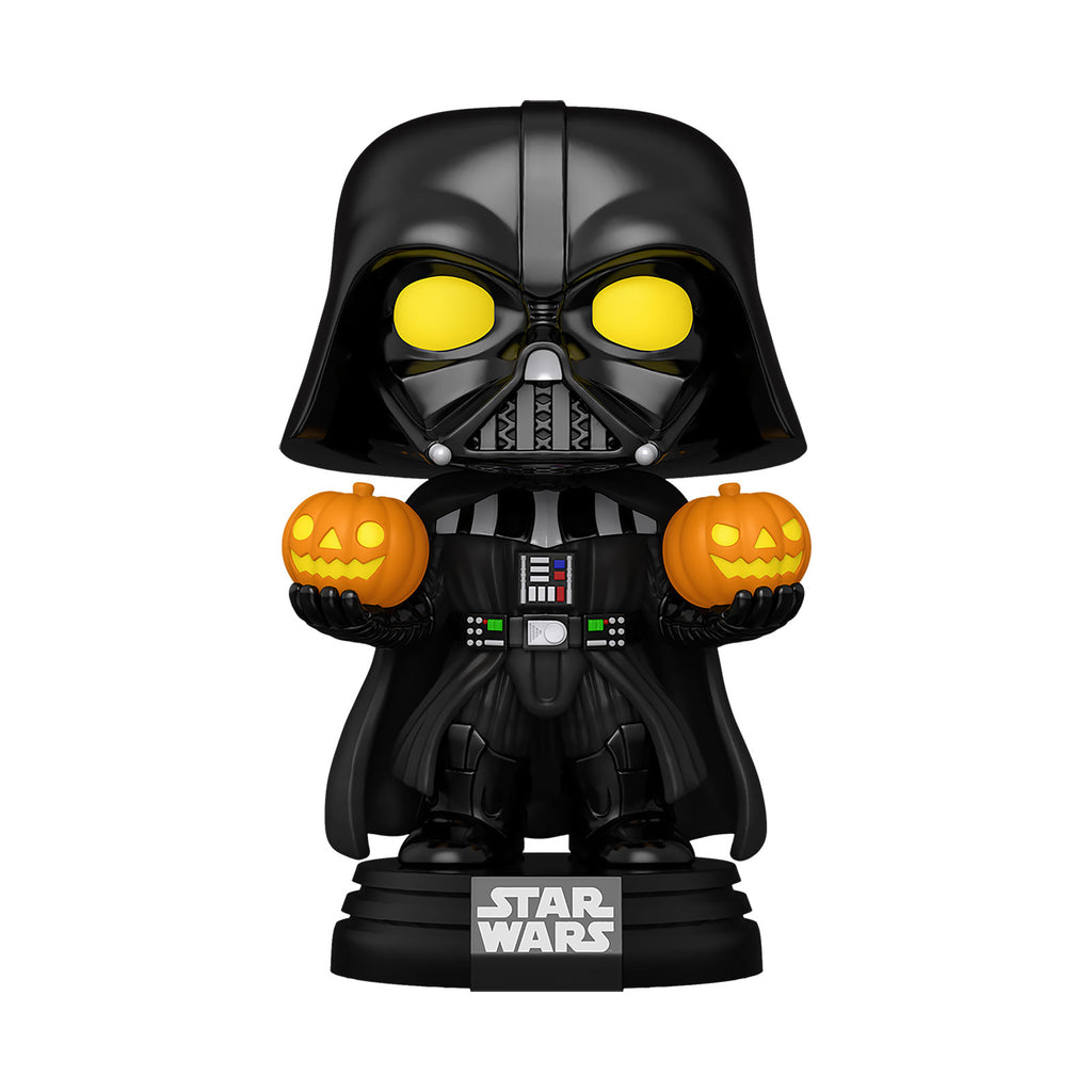 Productafbeelding Star Wars - Darth Vader Funko Pop Bobblehead Figuur met Licht