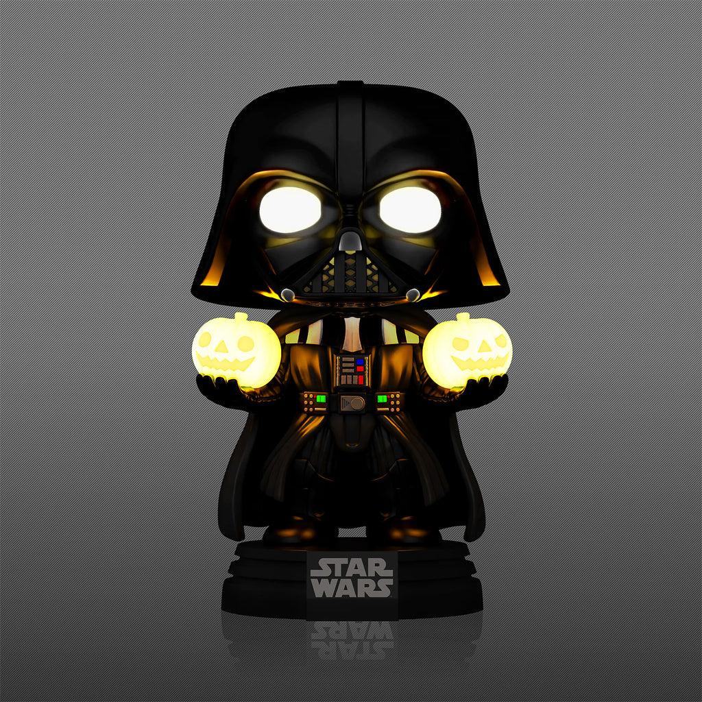 Productafbeelding Star Wars - Darth Vader Funko Pop Bobblehead Figuur met Licht