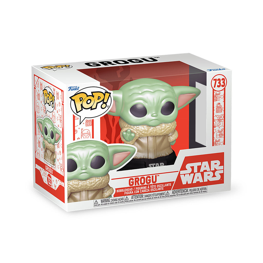 Productafbeelding Grogu Holiday Funko Pop Bobblehead Figuur - Star Wars The Mandalorian