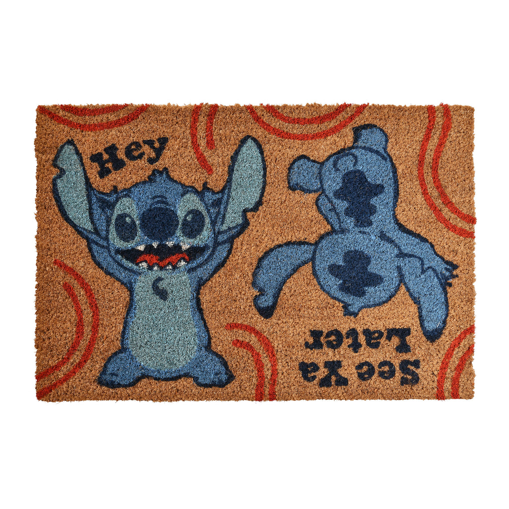 Productafbeelding Stitch Hey See Ya Later Deurmat - Lilo & Stitch