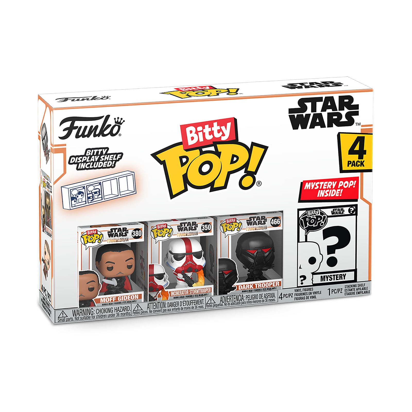 Productafbeelding Star Wars The Mandalorian - Funko Bitty Pop 4-delige Figuurtjes Set Serie 4