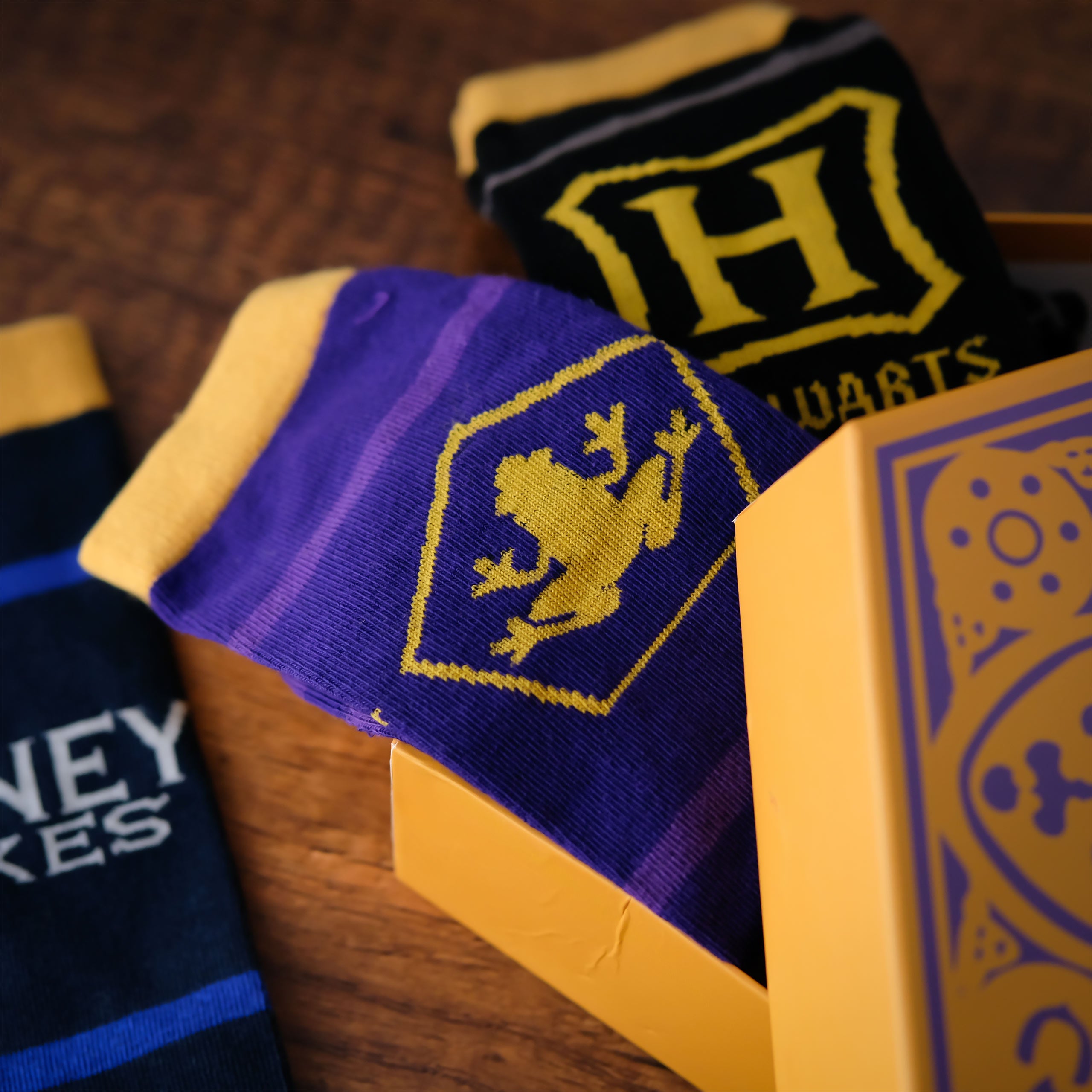 Productafbeelding Harry Potter - 3 paar sokken set in Chocolade Kikker doos