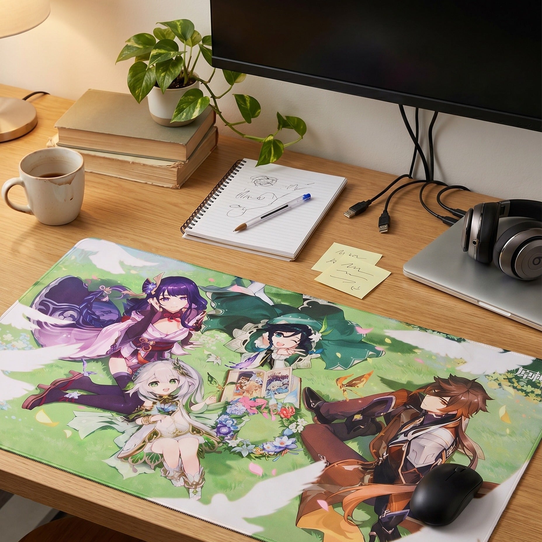 Productafbeelding Genshin Impact - 2e verjaardag illustratie muismat