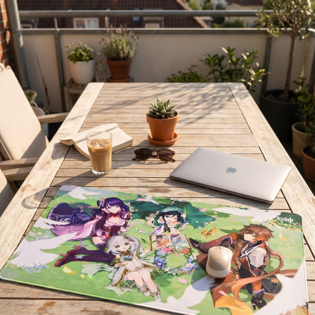Productafbeelding Genshin Impact - 2e verjaardag illustratie muismat