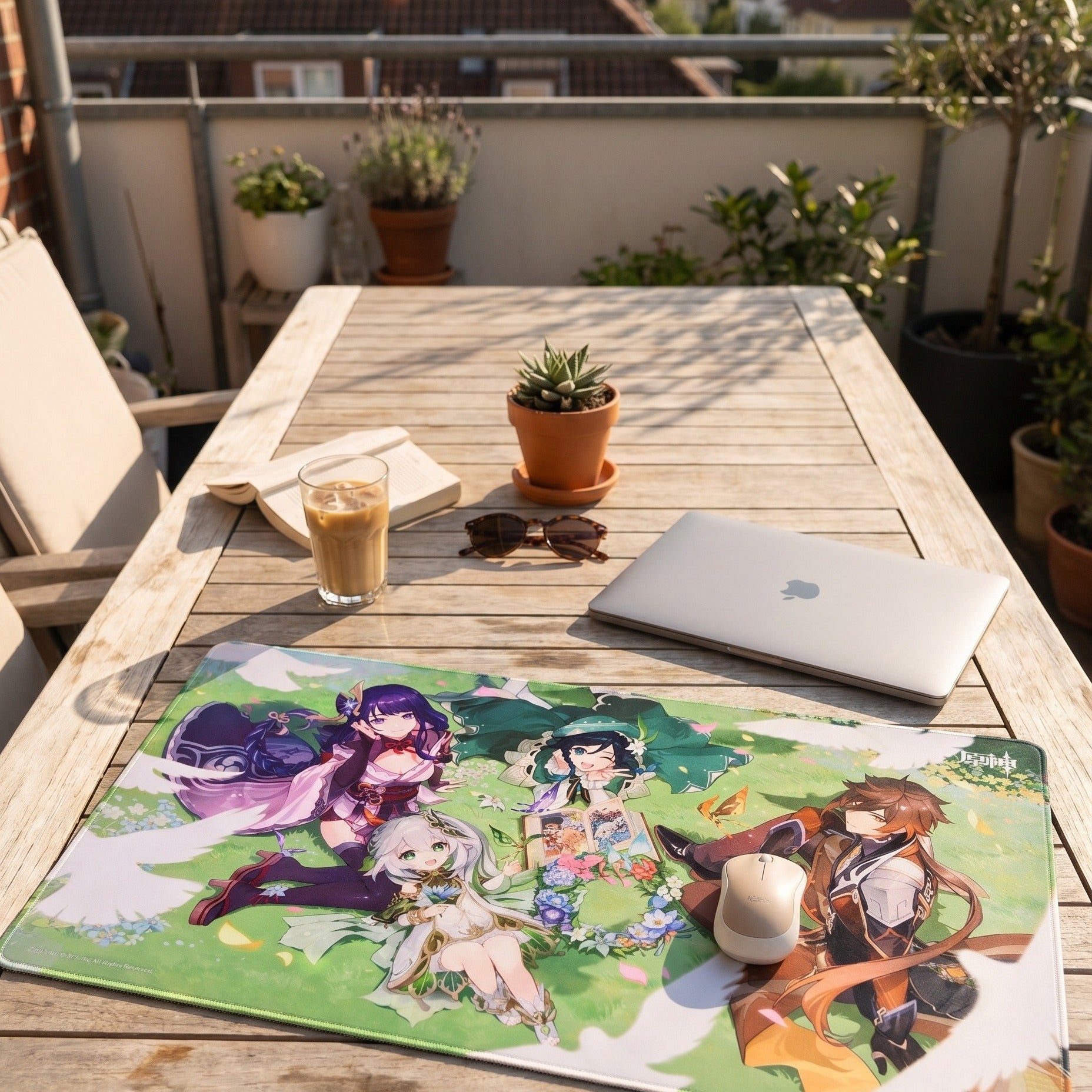 Productafbeelding Genshin Impact - 2e verjaardag illustratie muismat