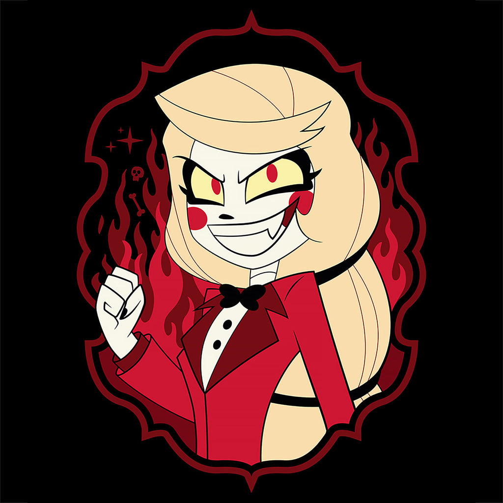 Productafbeelding Charlie Morningstar T-shirt voor Hazbin Hotel Fans