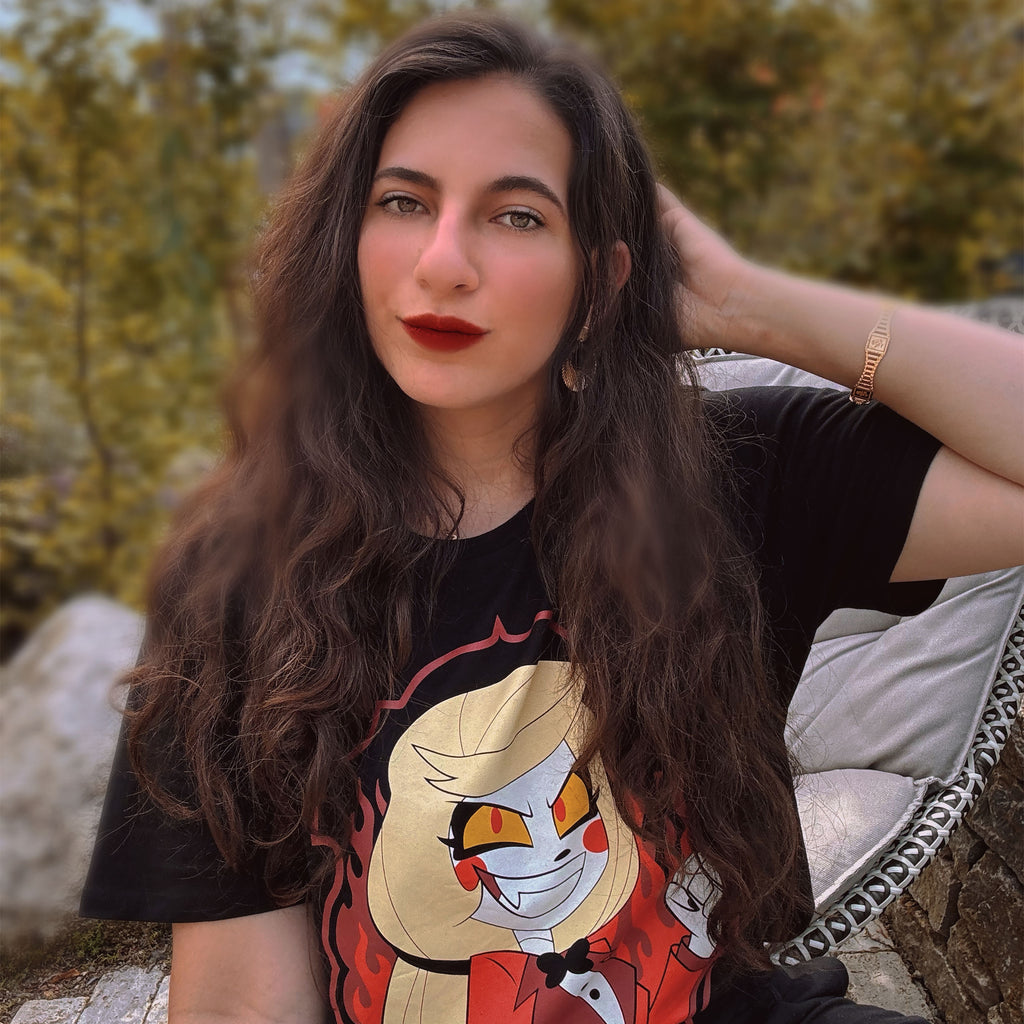 Productafbeelding Charlie Morningstar T-shirt voor Hazbin Hotel Fans