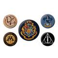 Productafbeelding Harry Potter - Symbolen Button 5-delige Set