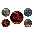 Productafbeelding Dungeons & Dragons - Film Button 5-delige set