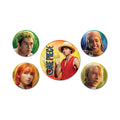 Productafbeelding One Piece - Live Action Strohoed Crew Button 5-delig Set