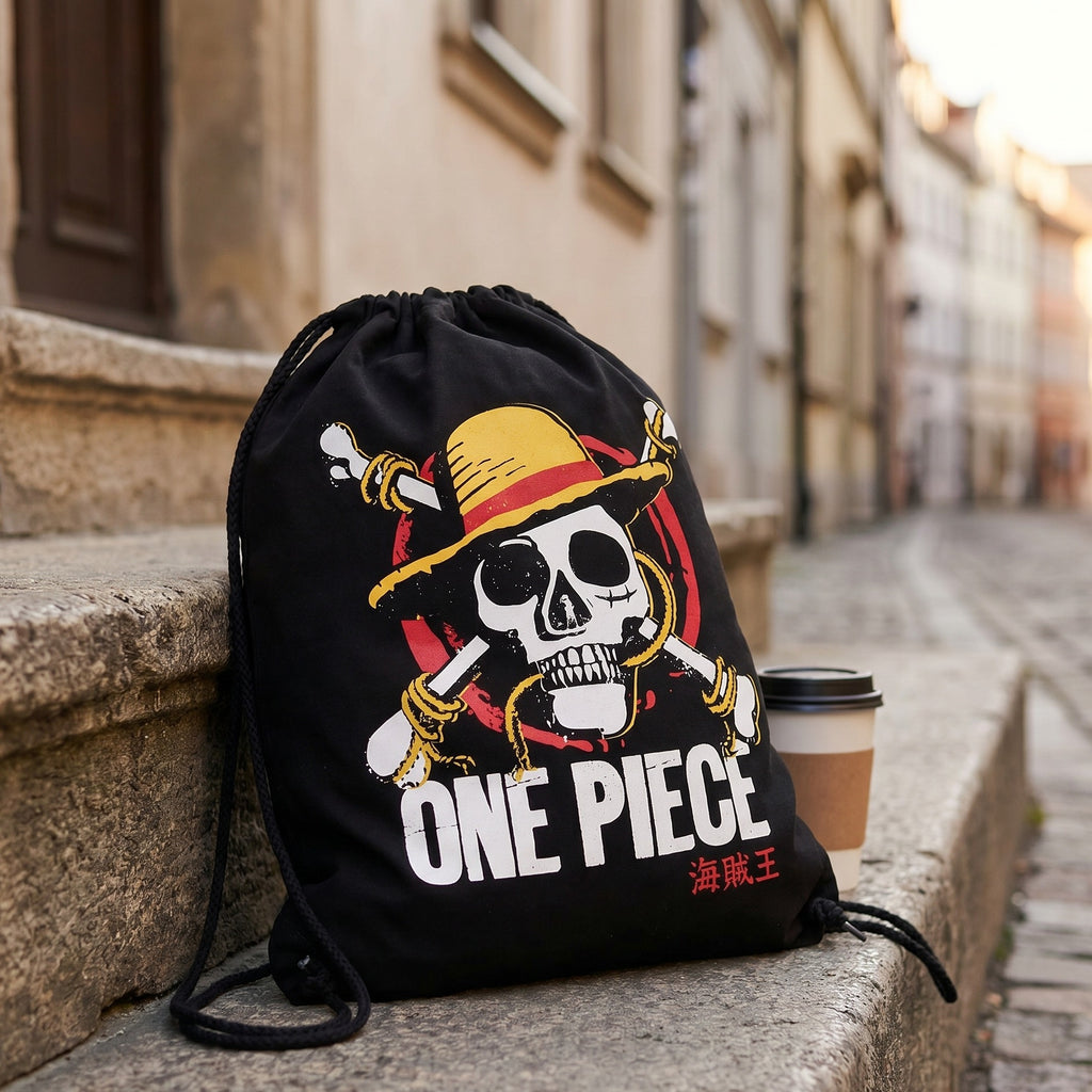 Productafbeelding Strohoed Bende Skull Sporttas - One Piece