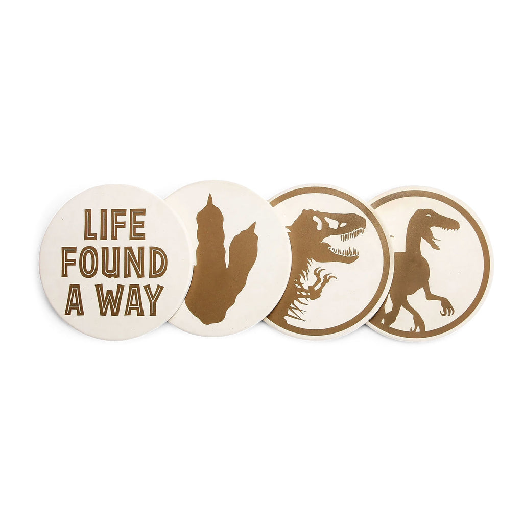 Productafbeelding Jurassic Park - Life Found A Way Onderzetter Set van 4