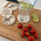 Productafbeelding Jurassic Park - Life Found A Way Onderzetter Set van 4