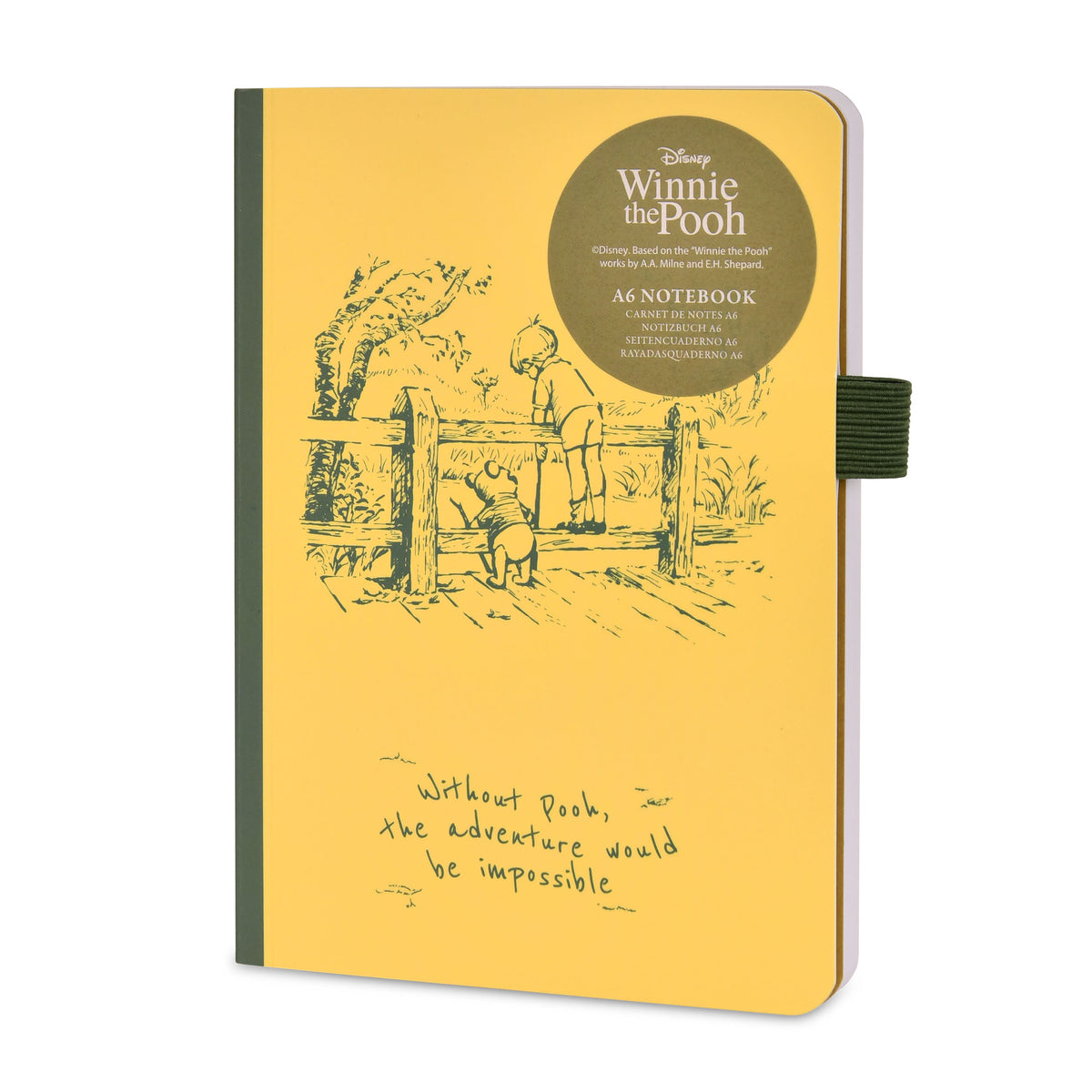 Productafbeelding Winnie de Poeh - A6 Notitieboek