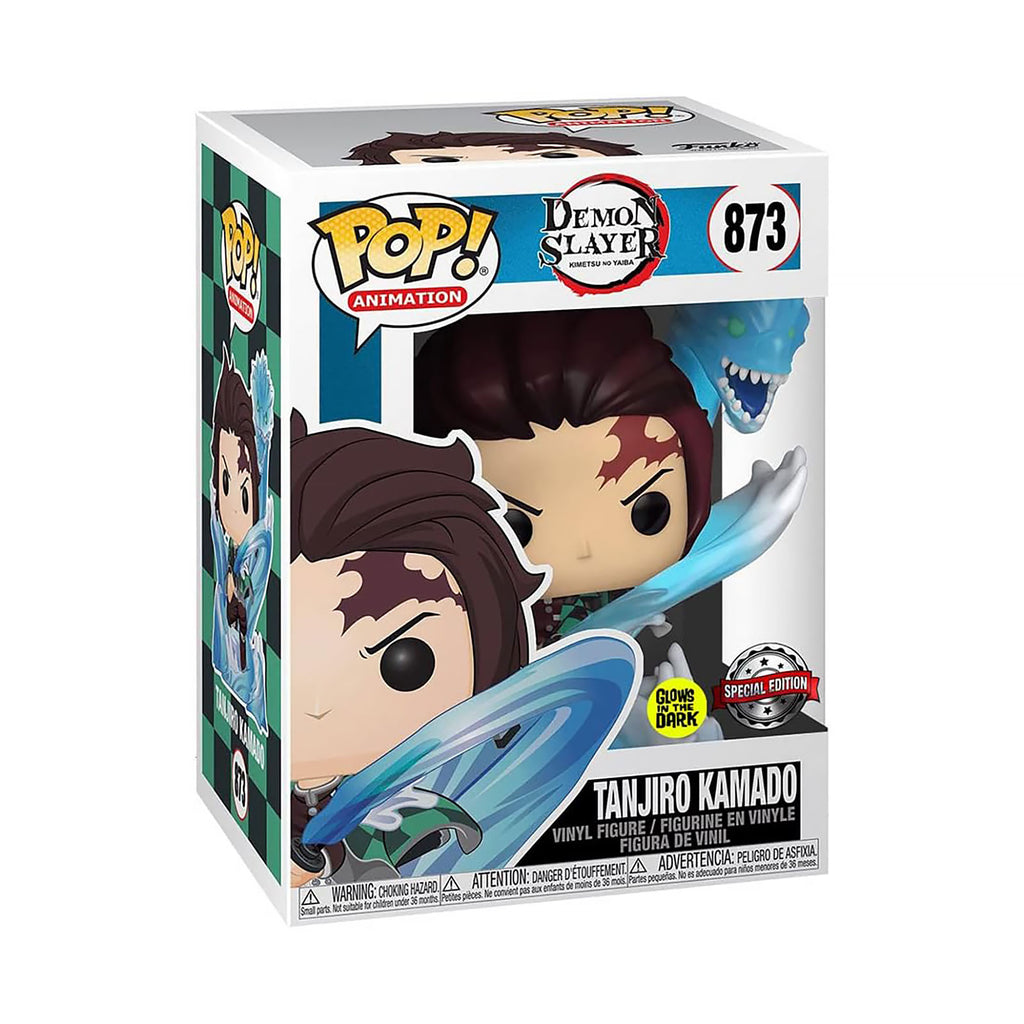 Productafbeelding Demon Slayer - Tanjiro Kamado Funko Pop Figuur met Glow in the Dark Effect