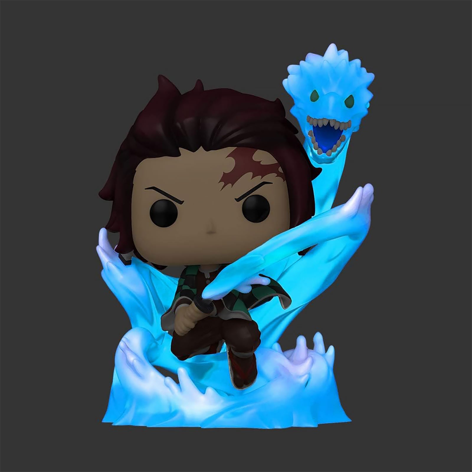 Productafbeelding Demon Slayer - Tanjiro Kamado Funko Pop Figuur met Glow in the Dark Effect