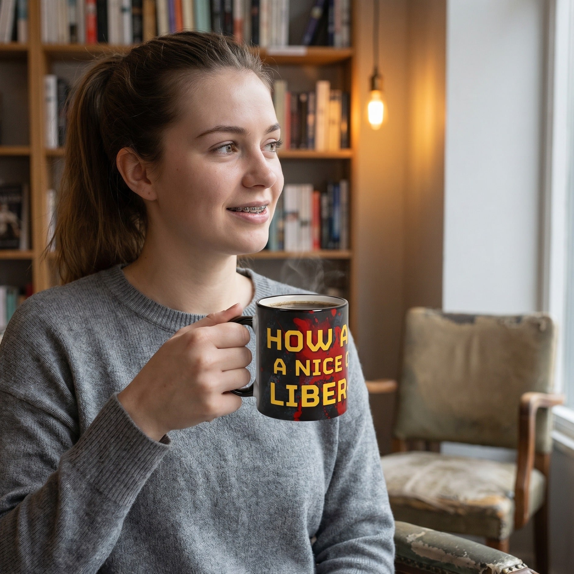 Product image Liber-Tea cup for Helldivers fans