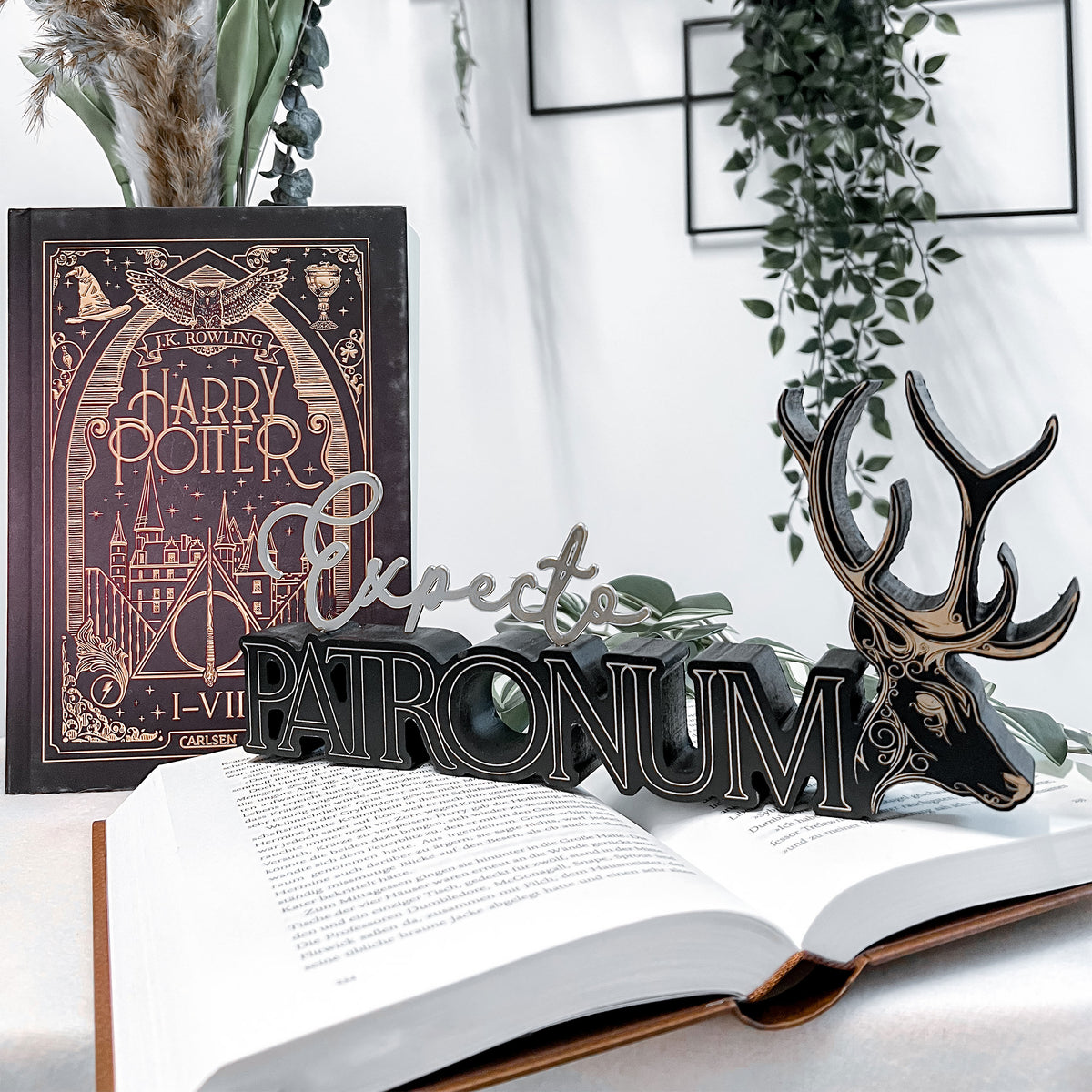 Productafbeelding Expecto Patronum Houten Decoratiebord - Harry Potter