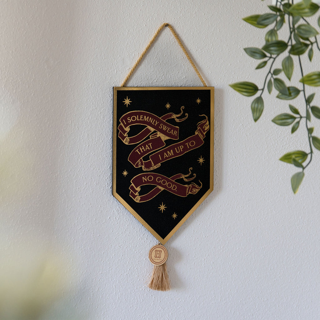 Product image Harry Potter - I Solemnly Swear Alumni Wooden Wall Sign