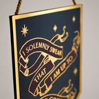 Product image Harry Potter - I Solemnly Swear Alumni Wooden Wall Sign