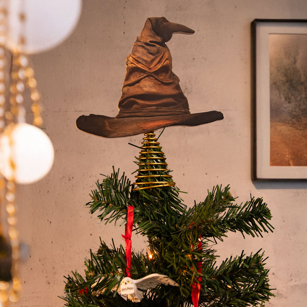 Productafbeelding Harry Potter - Pratende Hoed Kerstboom Topper