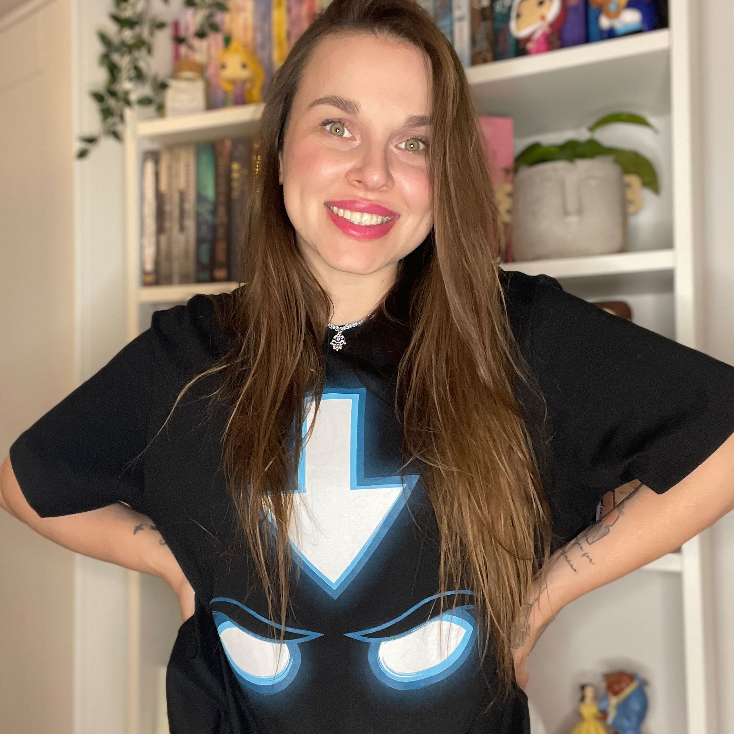 Productafbeelding Spirit T-shirt voor Avatar Aang Fans Zwart