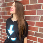 Productafbeelding Spirit T-shirt voor Avatar Aang Fans Zwart