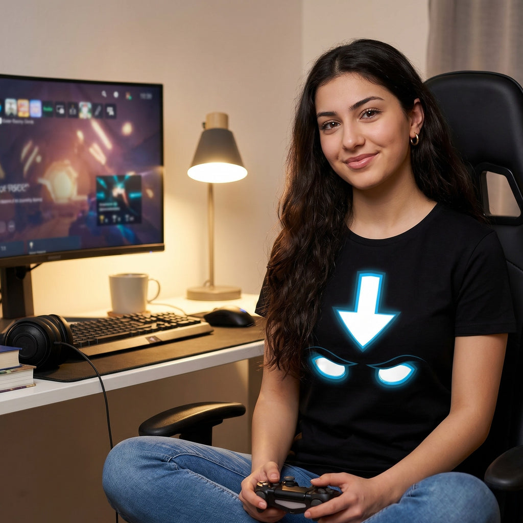 Productafbeelding Spirit T-shirt voor Avatar Aang Fans Zwart