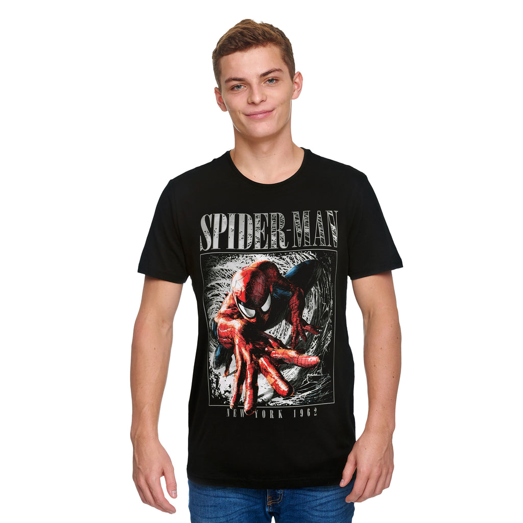 Productafbeelding Spider-Man - New York 1962 Zwart T-Shirt