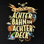 Productafbeelding Mr. Hurley & De Poederapen - Roller Coaster T-shirt Zwart