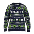 Productafbeelding Minecraft - Patroon Gebreide Trui blauw