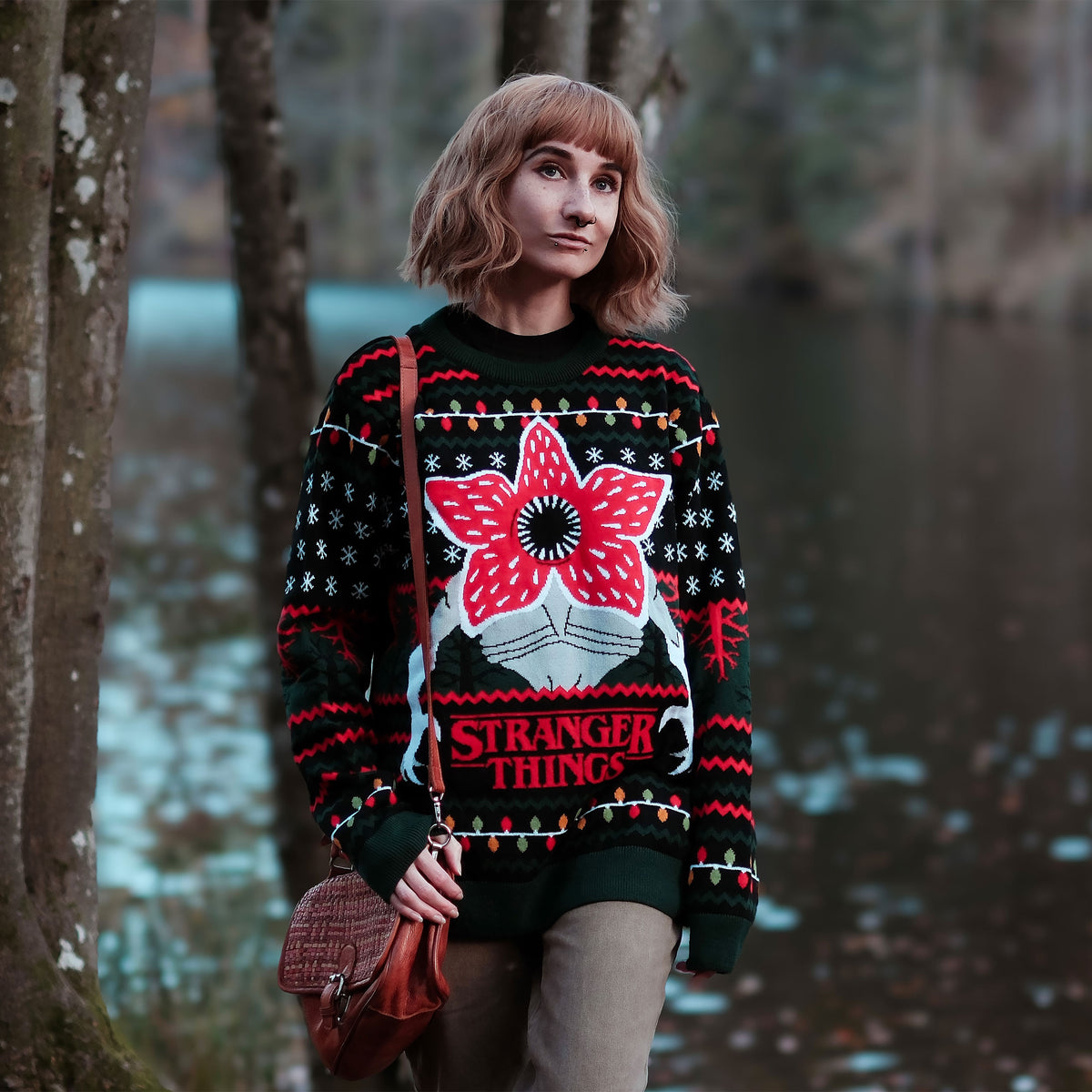 Productafbeelding Stranger Things - Demogorgon Gebreide Trui