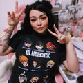 Productafbeelding Blue Lock - Characters T-Shirt Zwart