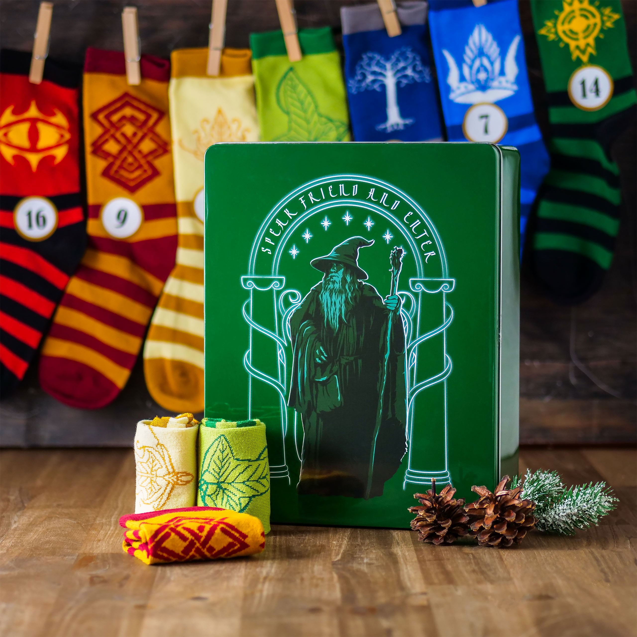 Productafbeelding Heer der Ringen Sokken Adventskalender om te Vullen