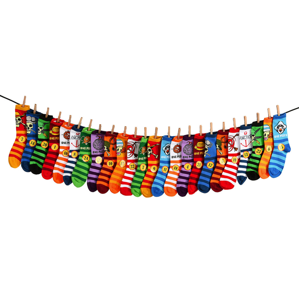Product image One Piece Socks Advent Calendar for Filling