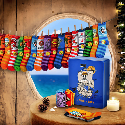 Productafbeelding One Piece Sokken Adventskalender om te vullen