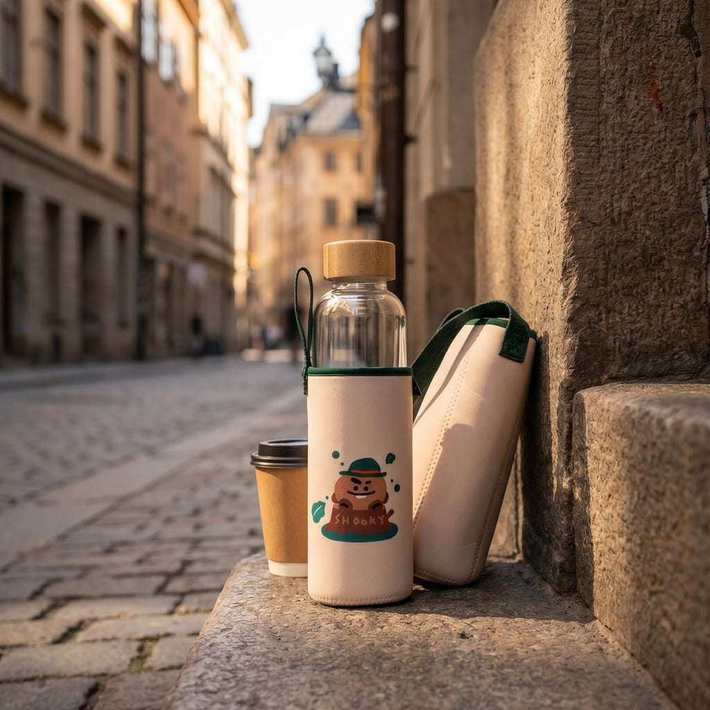 Productafbeelding Line Friends - BT21 Shooky Waterfles