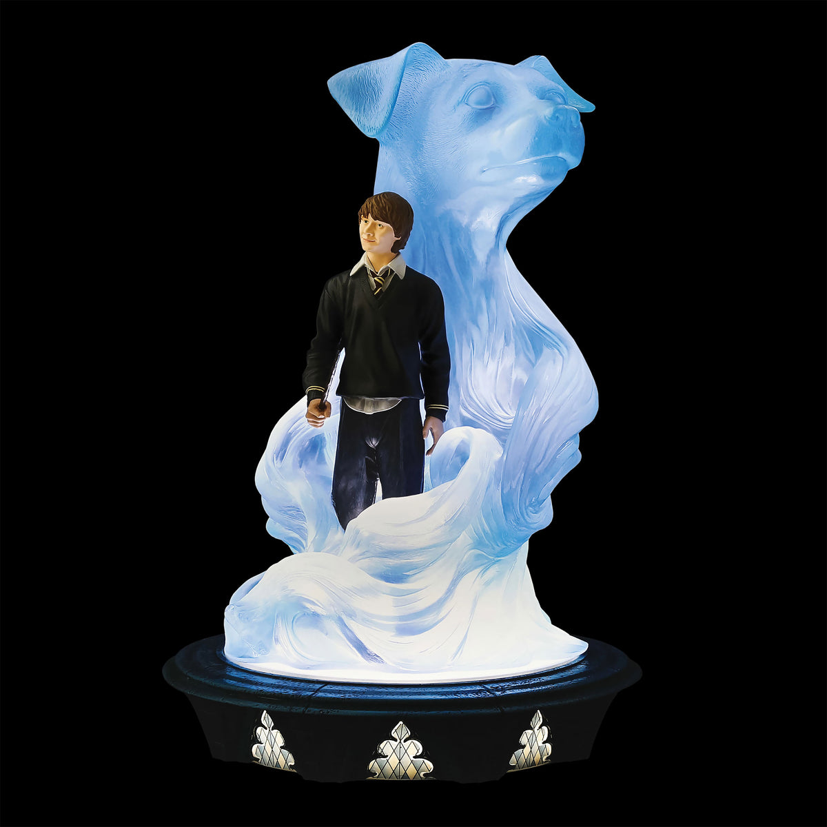 Productafbeelding Ron met Patronus Diorama Figuur met Licht - Harry Potter
