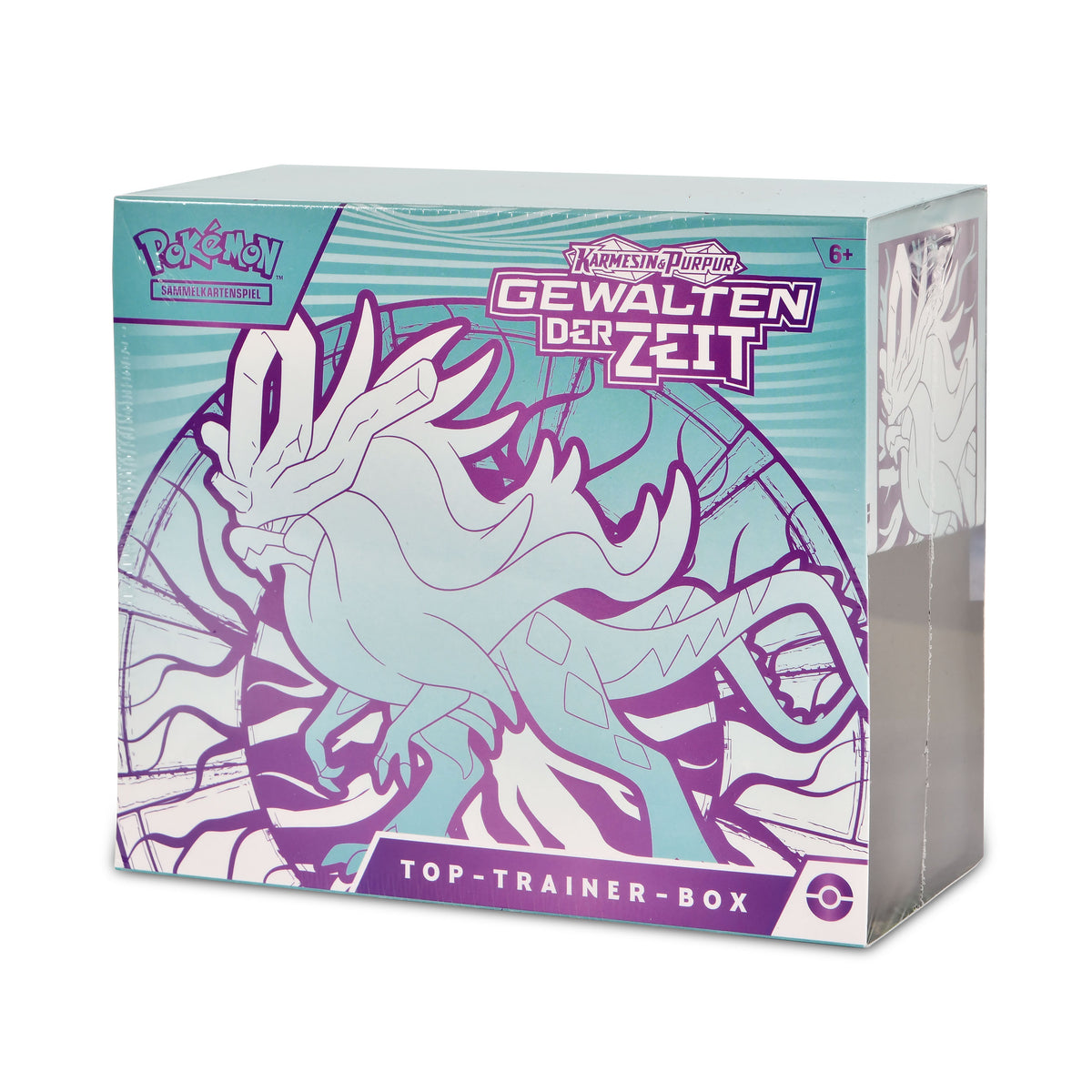 Productafbeelding Pokemon - Karmozijn & Paars Krachten van de Tijd Windgolf Top Trainer Box