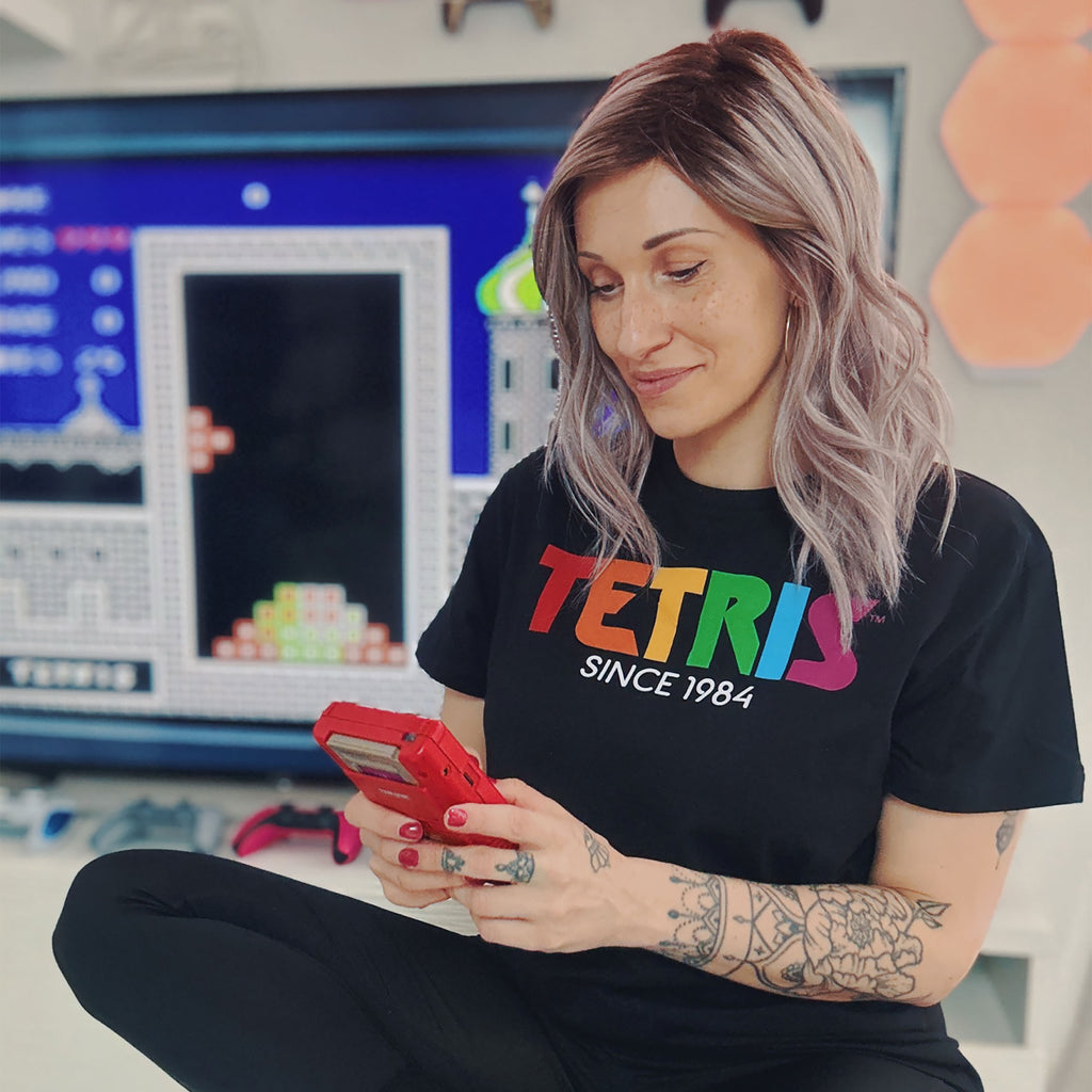 Productafbeelding Tetris - Sinds 1984 Zwart T-Shirt