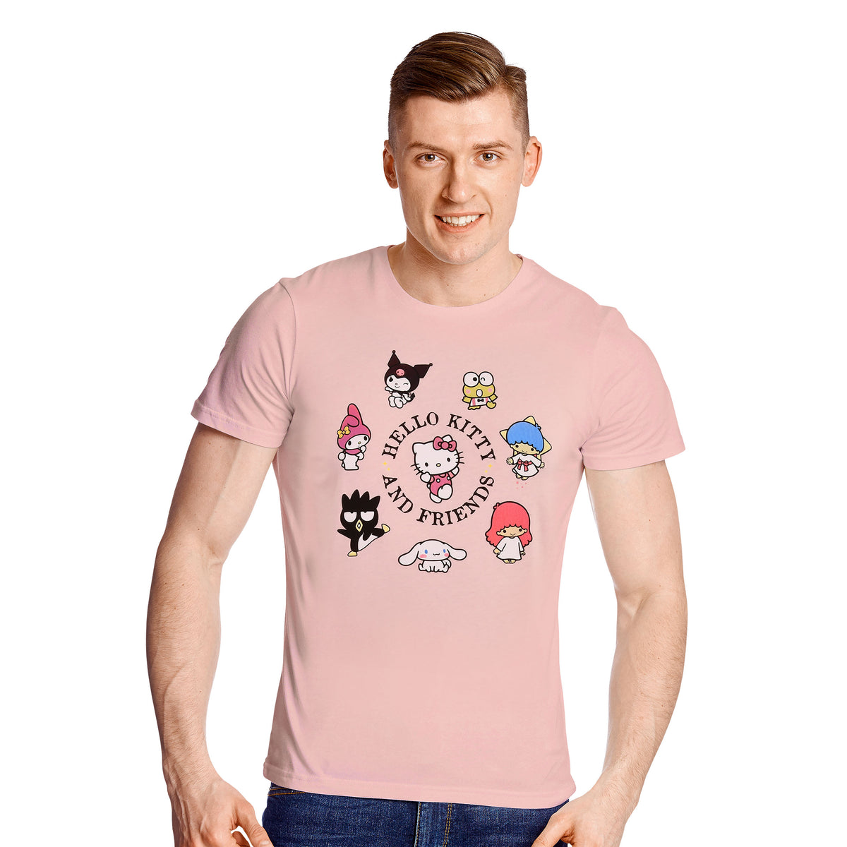 Productafbeelding Hello Kitty and Friends T-shirt roze