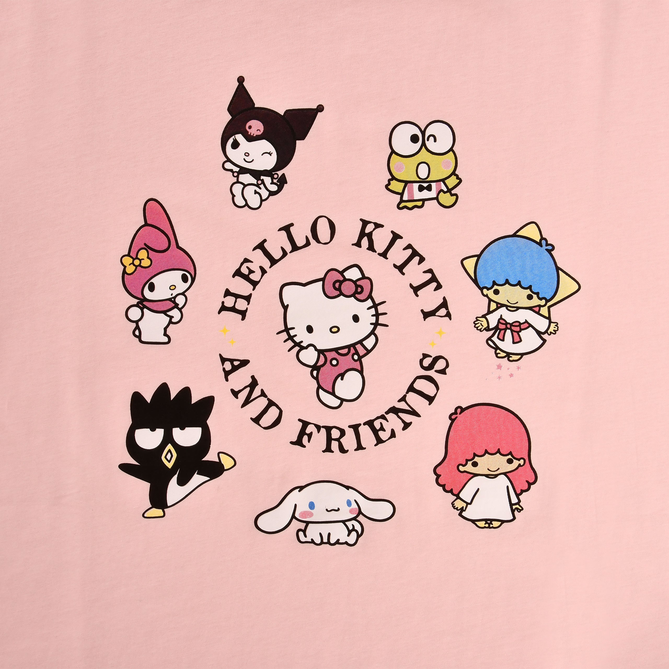 Productafbeelding Hello Kitty and Friends T-shirt roze