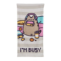 Productafbeelding Pusheen - Ik ben bezig Badhanddoek