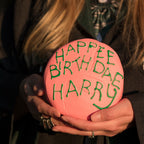 Productafbeelding Harry Potter - Happee Birthdae Cake Pufflums antistress figuur
