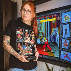 Productafbeelding Street Fighter - Karakters T-shirt zwart