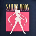 Productafbeelding Sailor Moon - Silhouet T-Shirt Blauw