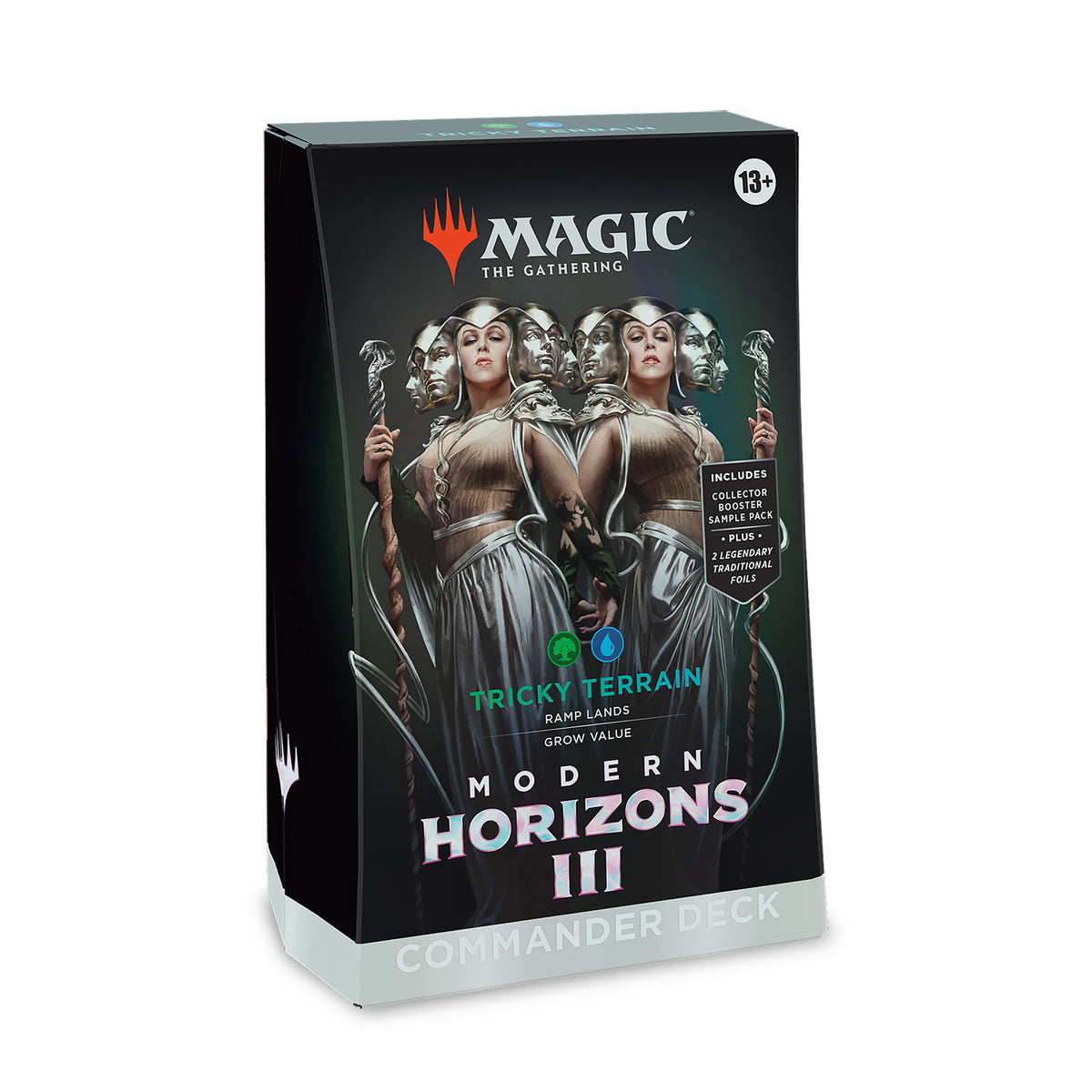 Productafbeelding Modern Horizons 3 - Tricky Terrain Commander Deck - Magic The Gathering